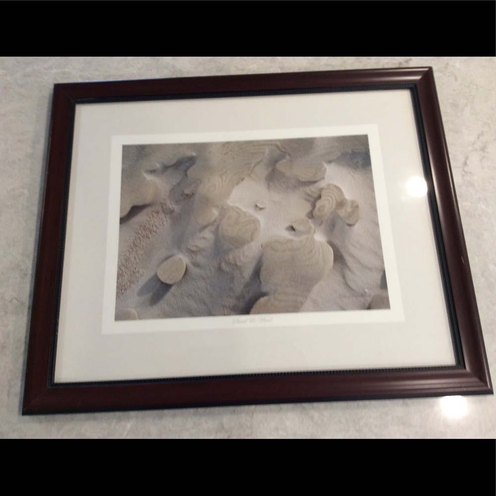 Sand & Wind, By Ken Buckner (framed 18.5” x 22.5”)